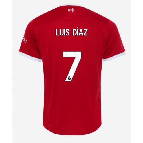 Liverpool Luis Diaz #7 Domaci Dres 2023-24 Kratak Rukav